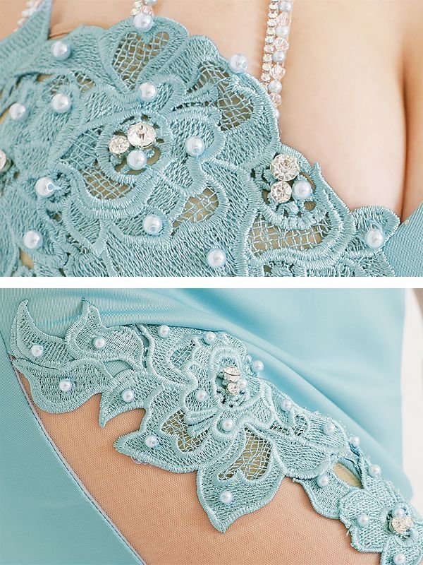 画像10: XSサイズあり【ANGEL R/エンジェルアール】ホルターネック/ アシンメトリー/ タック/ アメスリ/ タイト/ ミニドレス/ キャバドレス[OF2]