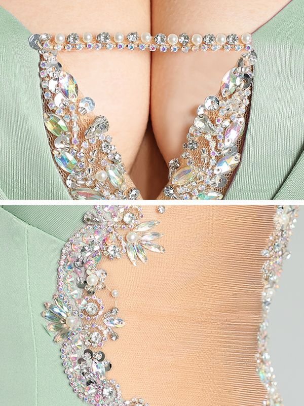 画像47: XSサイズあり【ANGEL R/エンジェルアール】バストサイドスパンコール/ シアー/ キャミソール/ ワンカラー/ タイト/ ミニドレス/ キャバドレス[OF2]