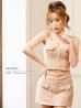 画像11: XSサイズあり【ANGEL R/エンジェルアール】スパンコールパールビジュー/ フラップボタン/ ツイード/ セパレート/ チェック/ マイクロミニ/ セットアップ/ ミニドレス/ キャバドレス[OF2]