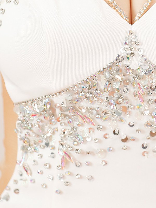 画像26: XSサイズあり【ANGEL R/エンジェルアール】バストウエストグラデーションビジュー/ キャミソール/ シンプル/ ワンカラー/ タイト/ ストレッチ/ ミニドレス/ キャバドレス[OF2]