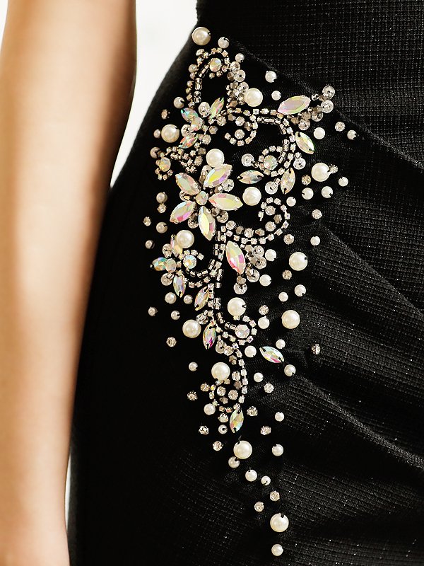 画像9: XSサイズあり【ANGEL R/エンジェルアール】ビッグリボンバックル/ ビジュー/ タック/ キャミソール/ タイト/ ワンカラー/ ミニドレス/ キャバドレス[OF2]