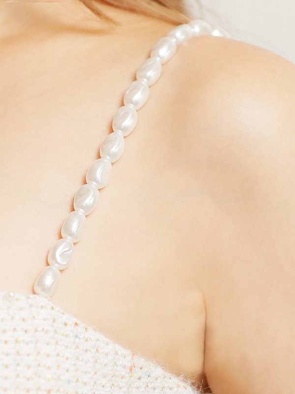 画像16: XSサイズあり【ANGEL R/エンジェルアール】オープンバスト/ ビジューミックス/ セパレート/ ツイード/ セットアップ/ タイト/ マイクロミニ/ ミニドレス/ キャバドレス[OF2]