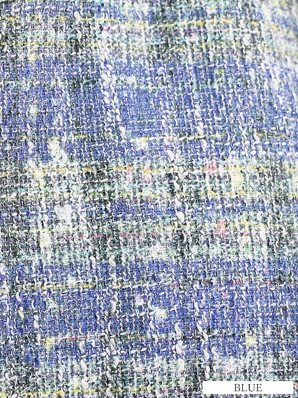 画像5: 【ANGEL R/エンジェルアール】ウエストタック/ ビジュー/ パール/ チェックツイード/ フレア/ ミニドレス/ キャバドレス[OF2]