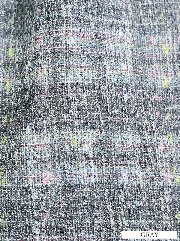 画像6: 【ANGEL R/エンジェルアール】ウエストタック/ ビジュー/ パール/ チェックツイード/ フレア/ ミニドレス/ キャバドレス[OF2]