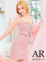 XSサイズあり【ANGEL R/エンジェルアール】アッパースパンコール/ フロントファスナーデザイン/ キャミソール/ タイト/ ミニドレス/ キャバドレス[OF2]