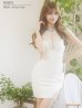 画像20: XSサイズあり【ANGEL R/エンジェルアール】 ホルターネック/ パールチェーン/ シフォン/ ビジュー/ ミニドレス/ キャバドレス[OF2]
