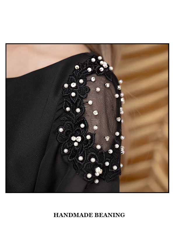 画像19: 【ファッション小物：ボレロ】【ANGEL R/エンジェルアール】ショルダーパール/ 長袖/ / パフスリーブ/ 袖ありボレロ[OF02]