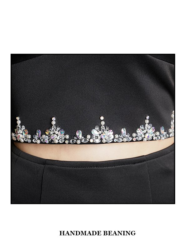 画像11: XSサイズあり【ANGEL R/エンジェルアール】バストツイストデザイン/ デコルテビジュー/ セパレートスタイル/ マイクロミニ/ ミニドレス/ キャバドレス[OF2]