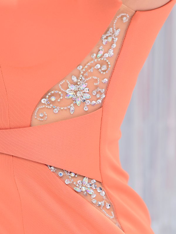 画像7: XSサイズあり【ANGEL R/エンジェルアール】ウエストベルト/ バストビジュー/ キャミソール/ フロントジッパー/ タイト/ ミニドレス/ キャバドレス[OF2]