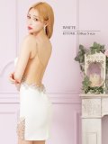 XSサイズあり【ANGEL R/エンジェルアール】バックシースルー/ オープンメッシュ/ ビジュー/ キャミソール/ タイト/ ミニドレス/ キャバドレス[OF2]