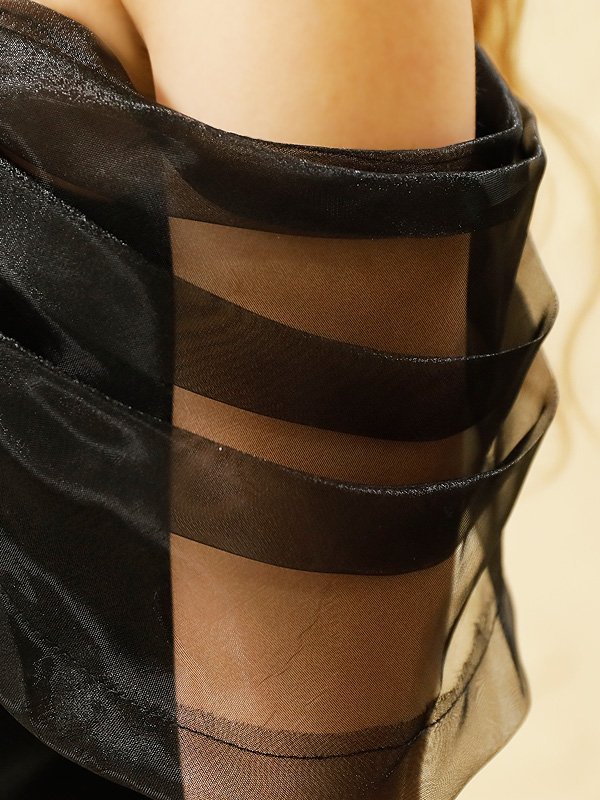 画像21: XSサイズあり【ANGEL R/エンジェルアール】バストスパンコールビジュー/ フラップボタン/ シースルーレース/ オフショルダー/ セパレート/ マイクロミニ/ タイト/ ミニドレス/ キャバドレス[OF2]