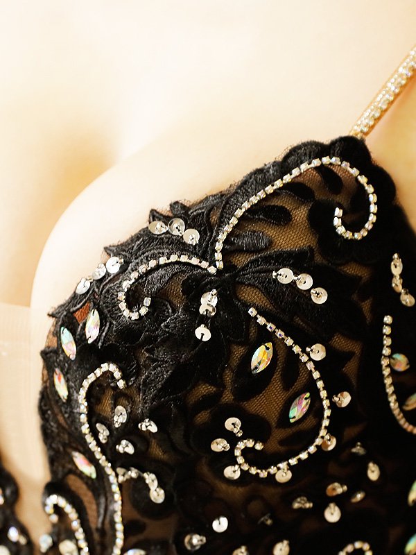 画像25: 【ANGEL R/エンジェルアール】アッパーフラワーレース/ ビジュー/ バストシアー/ キャミソール/ マーメイド/ ロングドレス/ キャバドレス long[OF2]