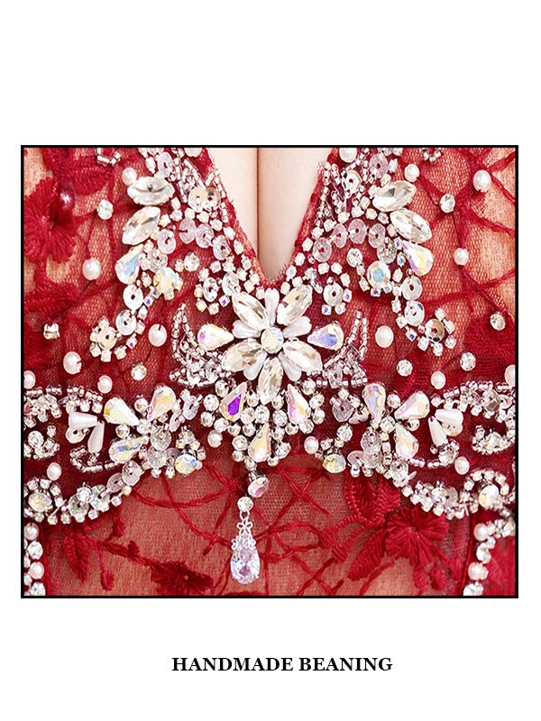 画像9: XSサイズあり【ANGEL R/エンジェルアール】ホルターネックビジュー/ ウエストシースルーレース/ タイトミニドレス/ キャバドレス[OF2]