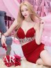 画像2: XSサイズあり【ANGEL R/エンジェルアール】ビジュー/ キャミソール/ セパレート/ タイト/ ミニドレス/ キャバドレス[OF2] (2)