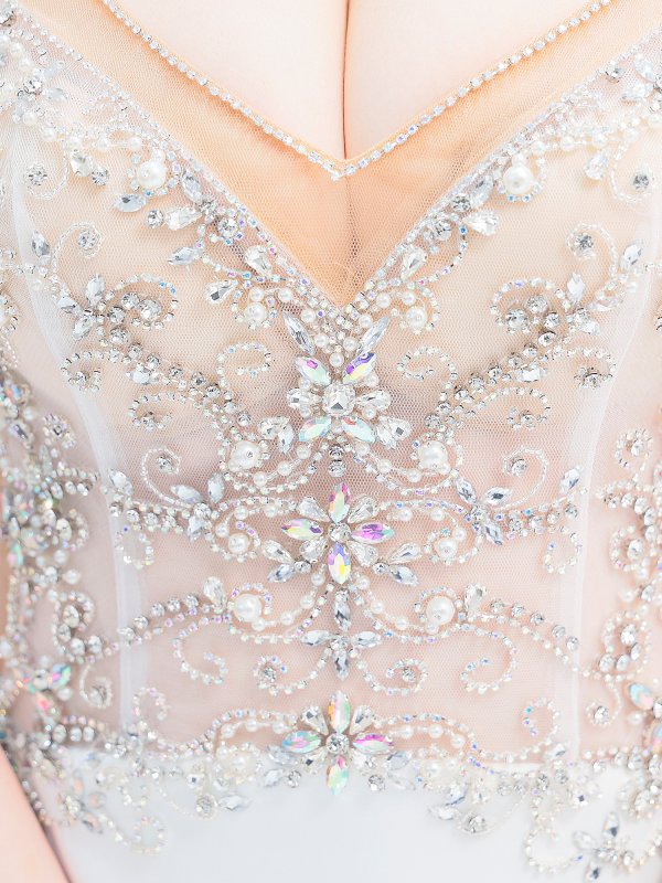 画像11: XSサイズあり【ANGEL R/エンジェルアール】ビジュー/ シアー/ キャミソール/ タイト/ ミニドレス/ キャバドレス[OF2]