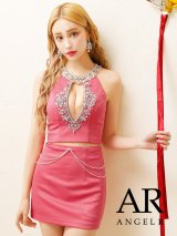 XSサイズあり【ANGEL R/エンジェルアール】オープンバスト/ デコルテビジュー/ アメスリ/ チェーン/ セパレート/ マイクロミニ/ タイト/ ミニドレス/ キャバドレス[OF2]