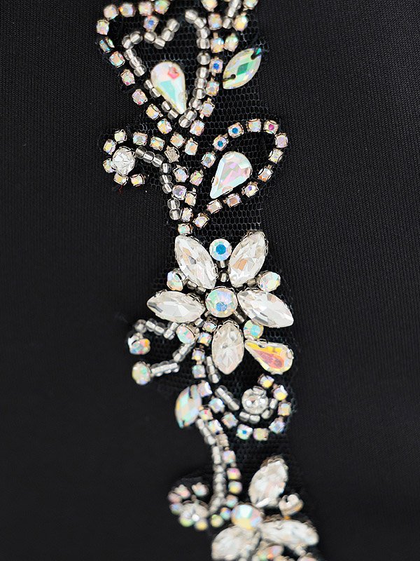 画像13: XSサイズあり【ANGEL R/エンジェルアール】リボンモチーフ/ オフショルダー/ ハートビジューデザイン/ タイト/ ミニドレス/ キャバドレス[OF2]