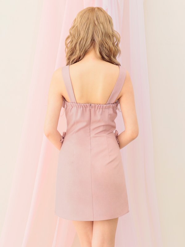 ピンク モデル:きよみ 身長:158cm 着用サイズ:Sサイズ