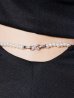 ブラック モデル：葉月芽生　身長：157cm　着用サイズ：Sサイズ