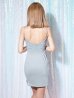 ブルー モデル：きよみ　身長：158cm　着用サイズ：Sサイズ