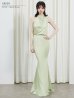 グリーン　モデル：南柚子　身長：163cm　着用サイズ：Sサイズ