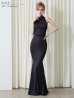 ブラック　モデル：葉月芽生　身長：157cm　着用サイズ：Sサイズ