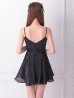 ブラック　モデル：るりぴ　身長：165cm　着用サイズ：Sサイズ