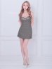 グレー モデル：きよみ　身長：158cm　着用サイズ：Sサイズ