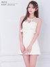 ホワイト モデル：るりぴ　身長：165cm　着用サイズ：Sサイズ