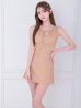 ベージュ モデル：るりぴ　身長：165cm　着用サイズ：Sサイズ