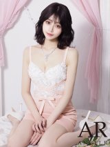 【予約商品/6月上旬-6月中旬発送予定】【ANGEL R/エンジェルアール】フロントレース/ クロスデザイン/ リボン/ バイカラー/ タイト/ マイクロミニ/ ミニドレス/ キャバドレス[OF2]