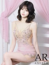 【予約商品/6月中旬-6月下旬発送予定】XSサイズあり【ANGEL R/エンジェルアール】フロントビジュー/ レース/ メッシュ/ タイトミニドレス/ キャバドレス[OF2]