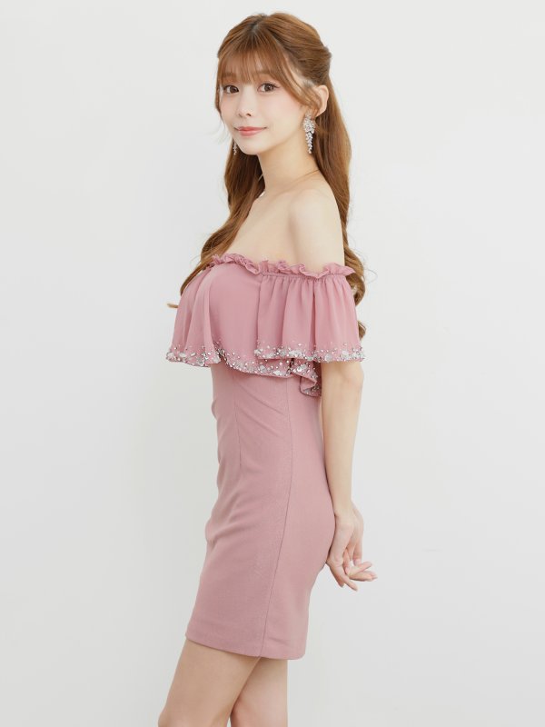 ピンク モデル：りこ　身長：167cm　着用サイズ：Sサイズ