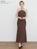 ブラウン モデル：葉月芽生　身長：157cm　着用サイズ：Sサイズ