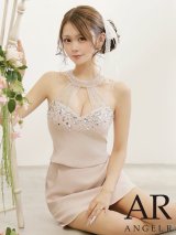 【予約商品/12月上旬-12月中旬発送予定】XSサイズあり【ANGEL R/エンジェルアール】ホルターネック/ リボン/ セパレート/ 2ピース/ タイト/ マイクロミニドレス/ ミニドレス/ キャバドレス[OF2]