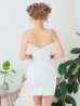 ホワイト モデル：葉月芽生　身長：157cm　着用サイズ：Sサイズ