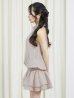 ベージュ モデル：みゆ　身長：156cm　着用サイズ：Sサイズ