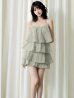 グレー　モデル：南柚子　身長：163cm　着用サイズ：Sサイズ