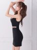 ブラック モデル：葉月芽生　身長：157cm　着用サイズ：Sサイズ