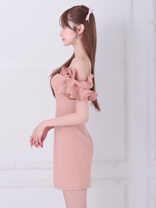 ピンク モデル：るりぴ　身長：165cm　着用サイズ：Sサイズ