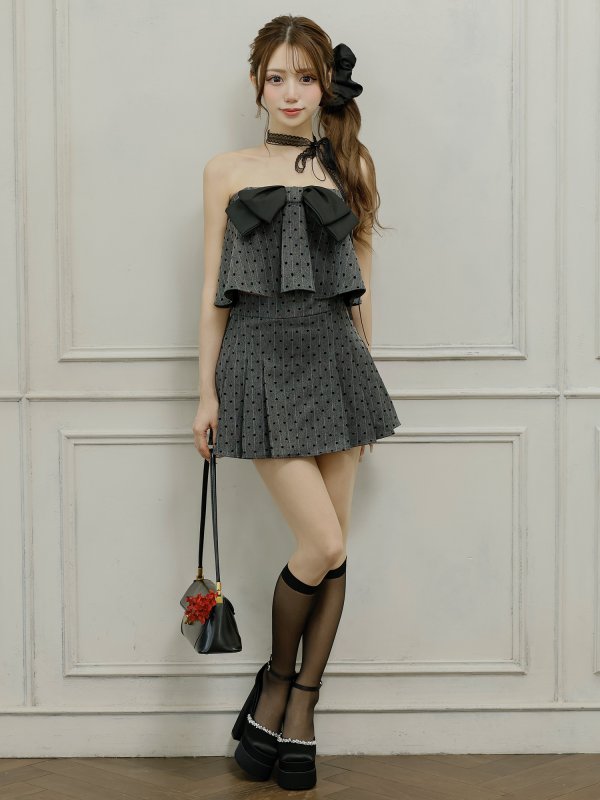 グレー モデル:ひより 身長:152cm 着用サイズ:Sサイズ