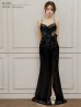 ブラック　モデル：ひより　身長：152cm　着用サイズ：Sサイズ