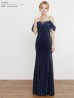 ネイビー モデル：葉月芽生　身長：157cm　着用サイズ：Sサイズ