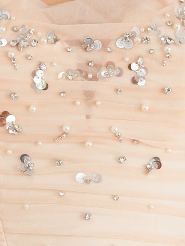 画像12: 【予約商品/11月中旬-11月下旬発送予定】XSサイズあり【ANGEL R/エンジェルアール】メッシュ/ ビジュー/ フレア/ マイクロミニドレス/ キャバドレス[OF2]