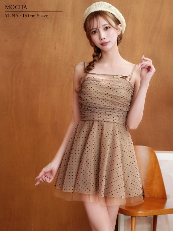 モカ　モデル：ゆな　身長：161cm　着用サイズ：Sサイズ