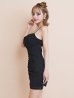 ブラック　モデル：葉月芽生　身長：157cm　着用サイズ：Sサイズ