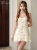アイボリー モデル：るりぴ　身長：165cm　着用サイズ：Sサイズ