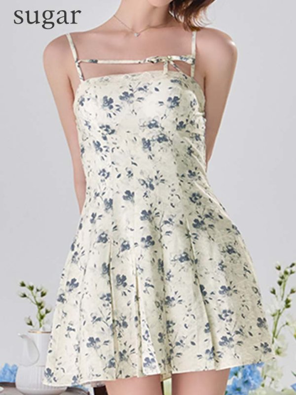 ブルー モデル：天海りこ　身長：156cm　着用サイズ：Sサイズ