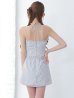 ブルー　モデル：るりぴ　身長：165cm　着用サイズ：Sサイズ
