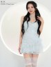 ブルー　モデル：ゆいぴす　身長：170cm　着用サイズ：Sサイズ